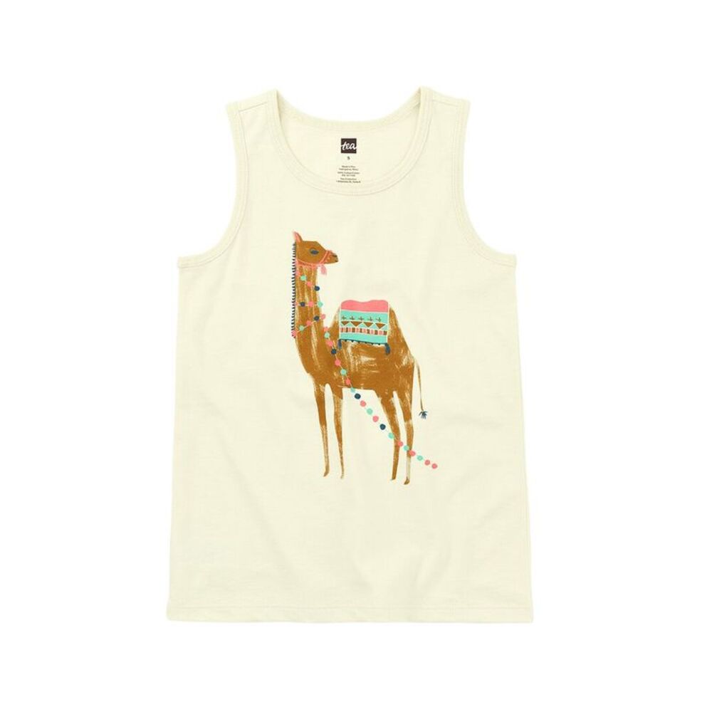 Tea Collection Girls  Hump Day Camel Tank Top